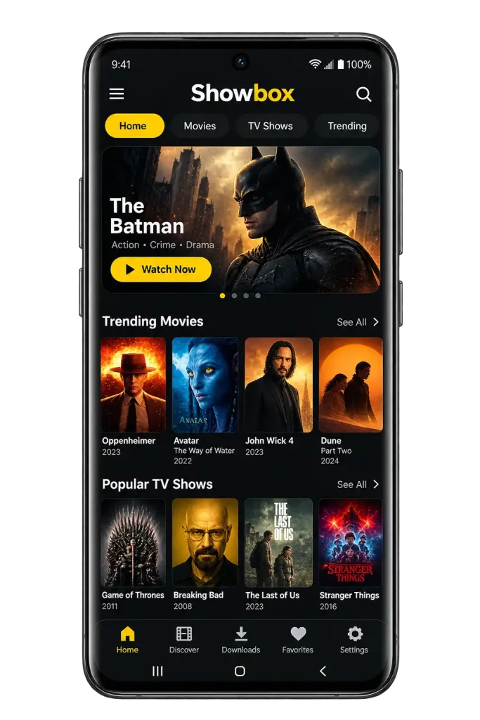 The ShowBox Latest Version
